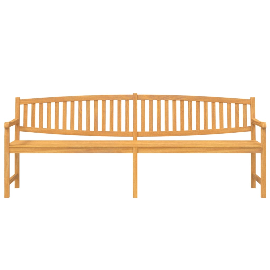 Garden Bench 228x59.5x90 cm Solid Teak Wood