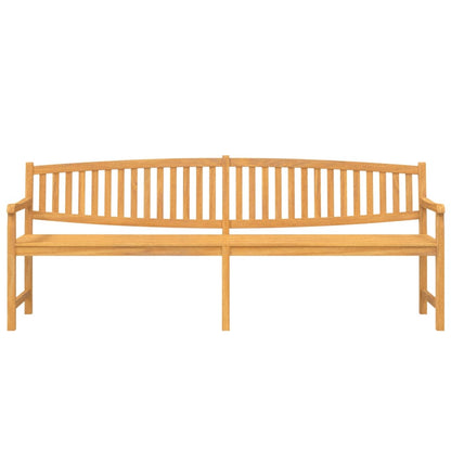 Garden Bench 228x59.5x90 cm Solid Teak Wood