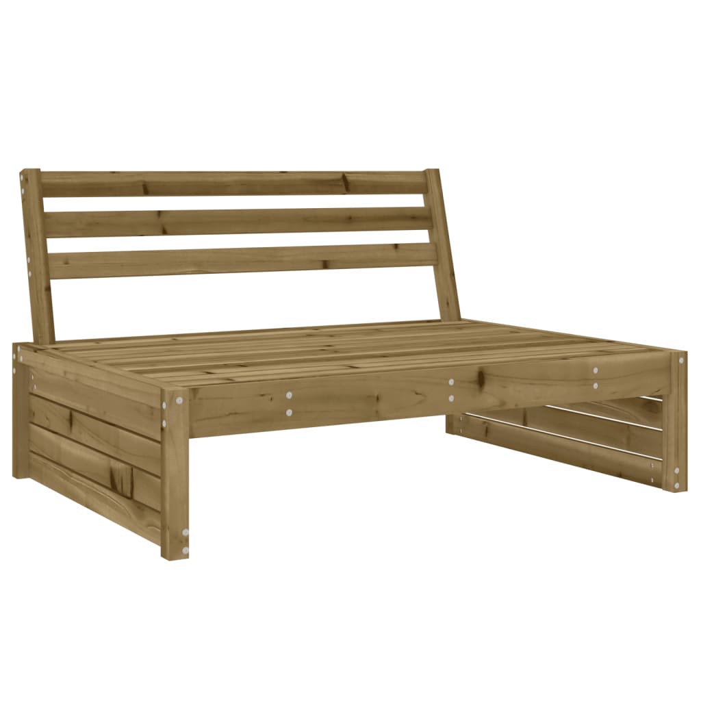 6 Piece Garden Lounge Set Impregnated Wood Pine