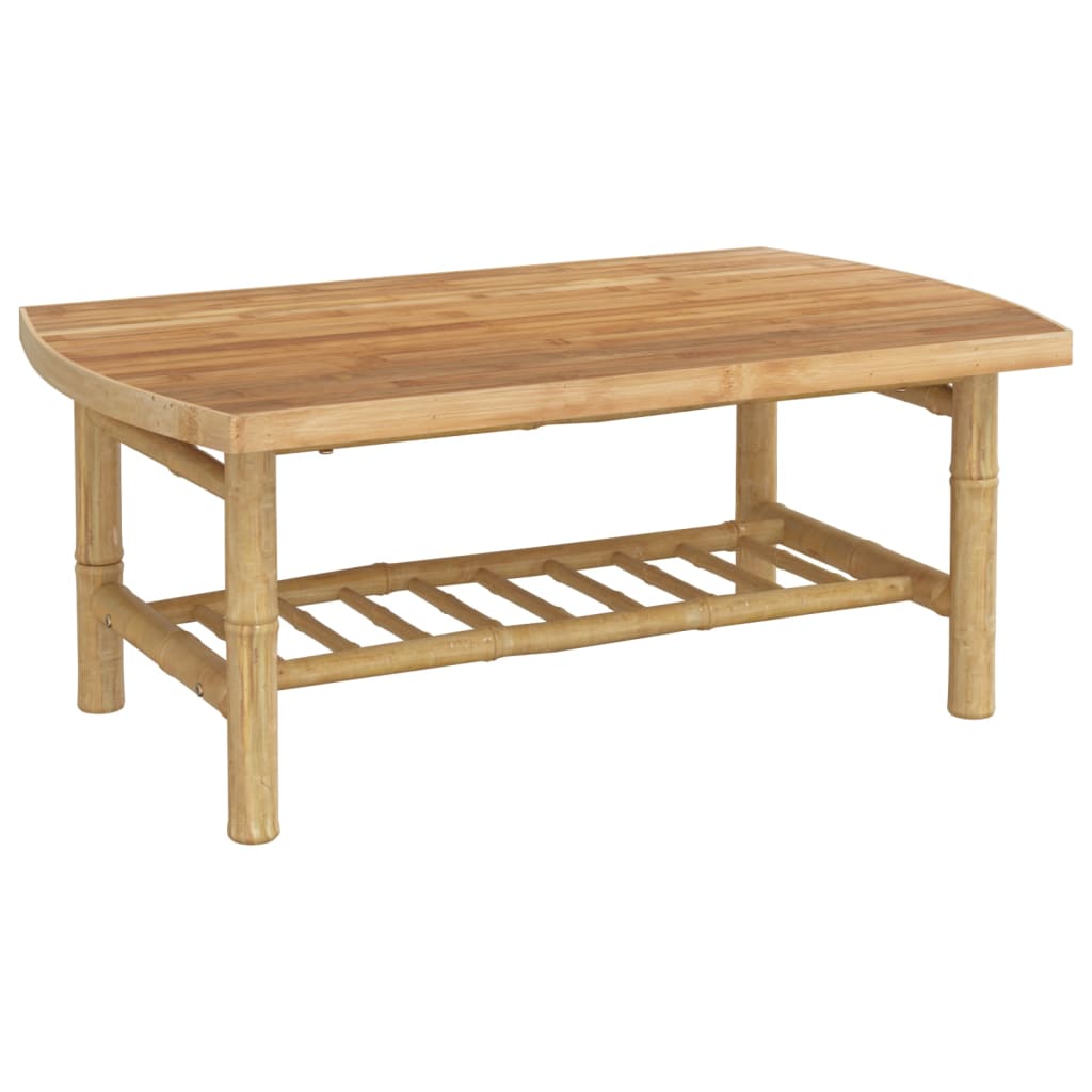 Garden Coffee Table 90x55x37 cm Bamboo