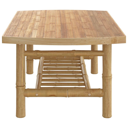 Garden Coffee Table 90x55x37 cm Bamboo