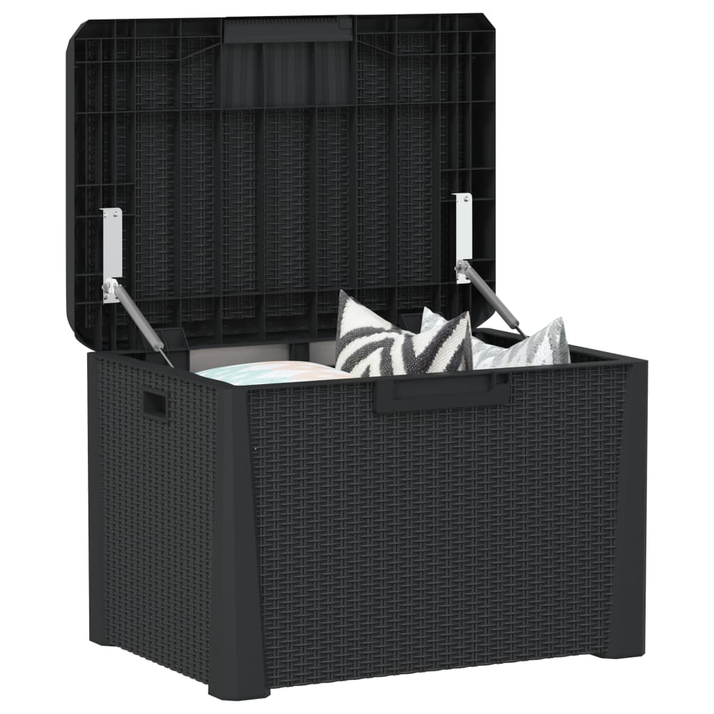 Garden Storage Box Anthracite 125 L PP