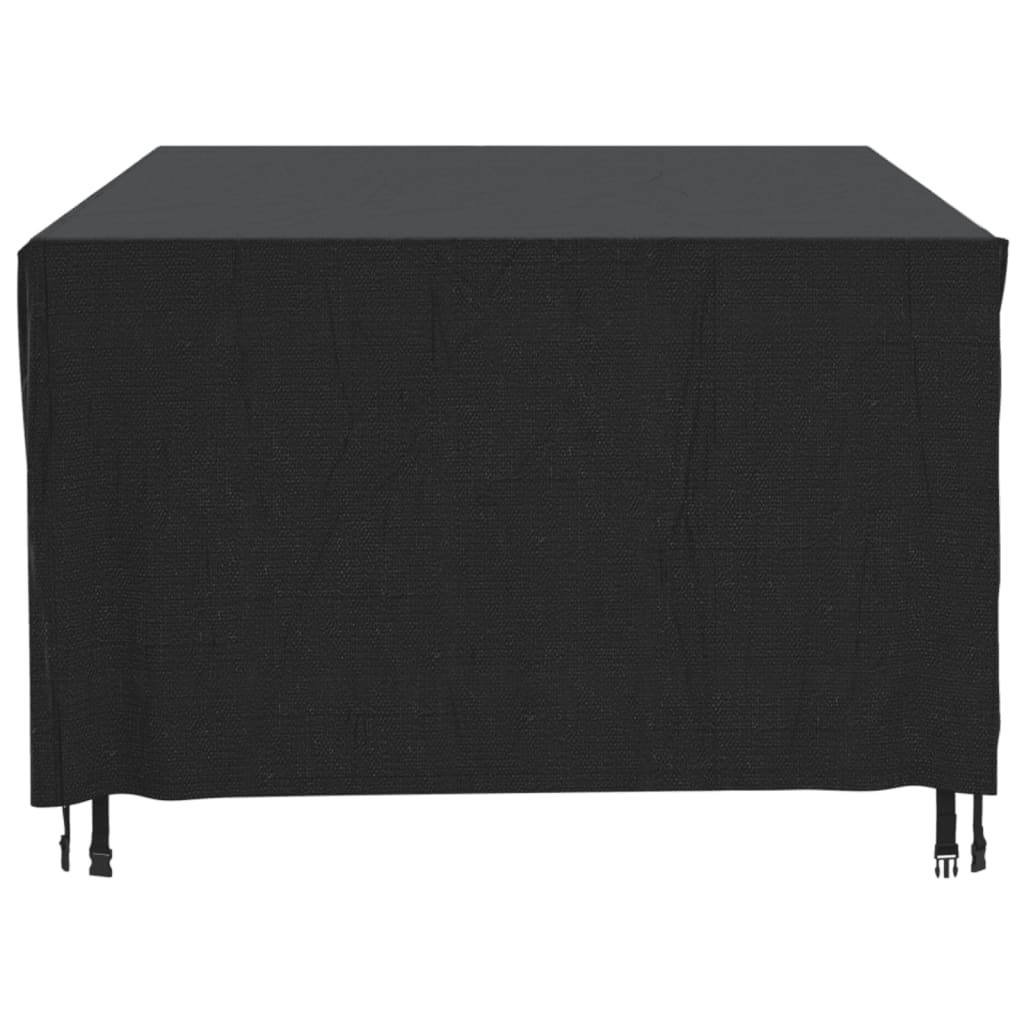 Garden Furniture Cover Black 300x140x90 cm Waterproof 420D