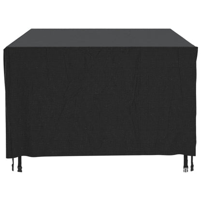 Garden Furniture Cover Black 300x140x90 cm Waterproof 420D