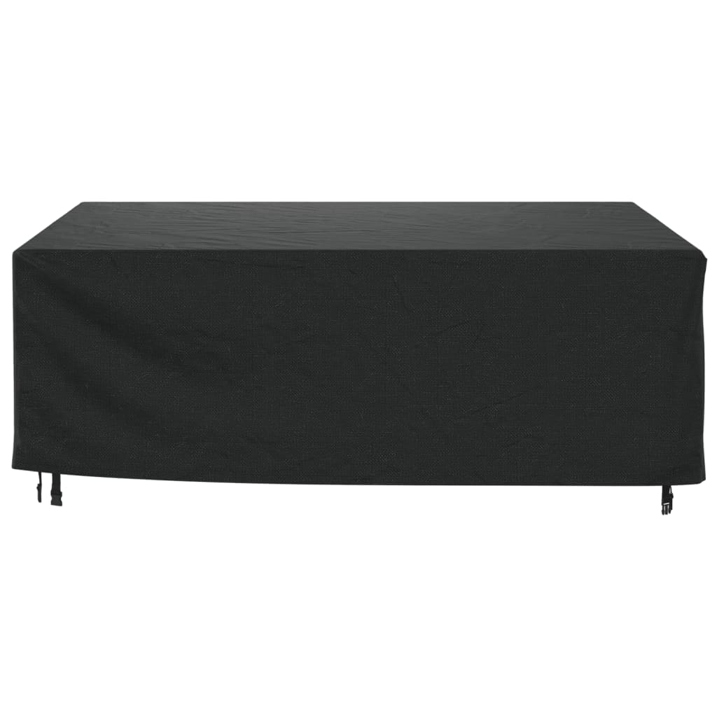 Garden Furniture Cover Black 200x160x70 cm Waterproof 420D