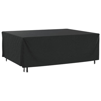 Garden Furniture Cover Black 200x160x70 cm Waterproof 420D