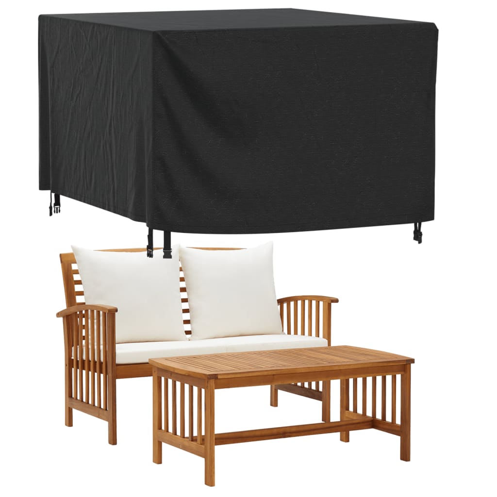 Garden Furniture Cover Black 135x135x90 cm Waterproof 420D