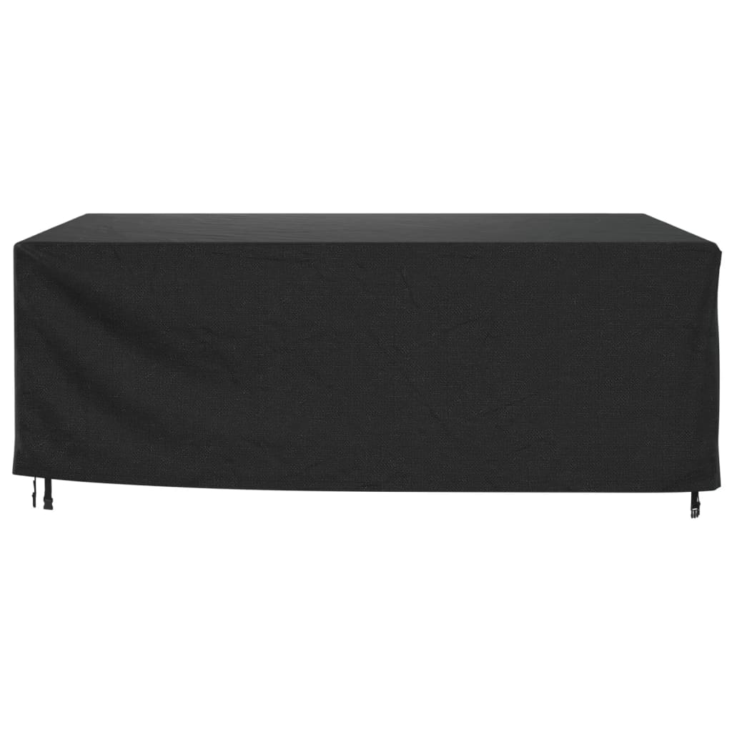 Garden Furniture Cover Black 250x210x90 cm Waterproof 420D