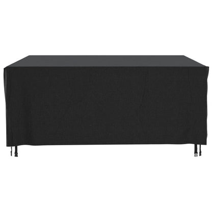 Garden Furniture Cover Black 250x210x90 cm Waterproof 420D