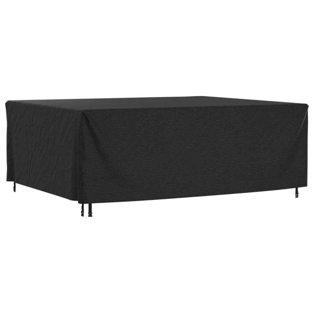 Garden Furniture Cover Black 250x210x90 cm Waterproof 420D