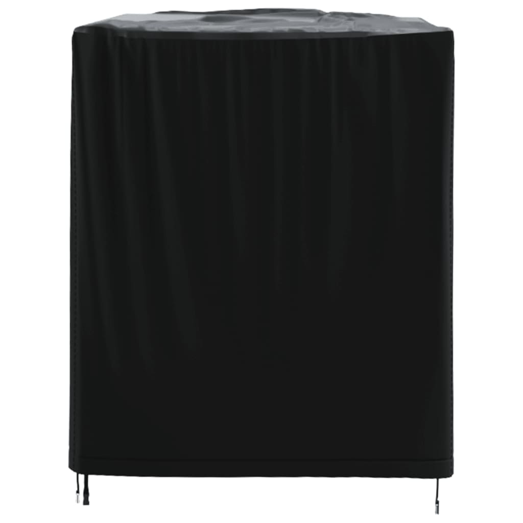 Garden Furniture Cover Black 180x70x90 cm Waterproof 420D