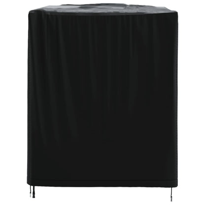 Garden Furniture Cover Black 180x70x90 cm Waterproof 420D