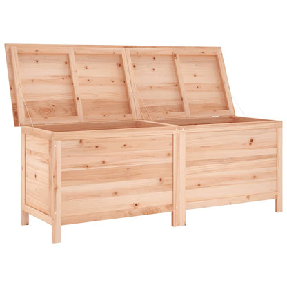 Garden Storage Box 150x50x56.5 cm Solid Wood Fir