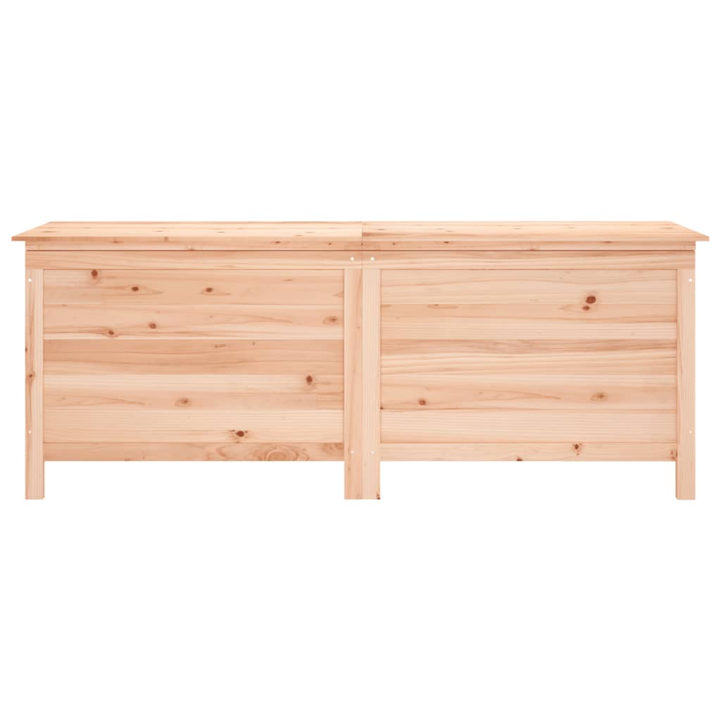 Garden Storage Box 150x50x56.5 cm Solid Wood Fir