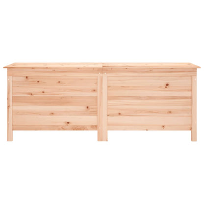 Garden Storage Box 150x50x56.5 cm Solid Wood Fir