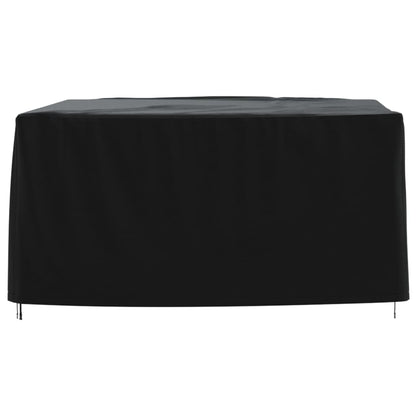 Garden Furniture Cover Black 242x182x100 cm 420D Oxford