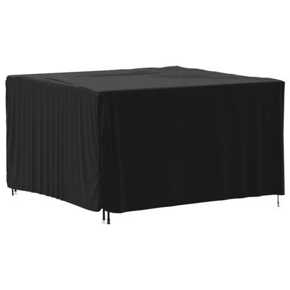 Garden Furniture Cover Black 125x125x74 cm 420D Oxford