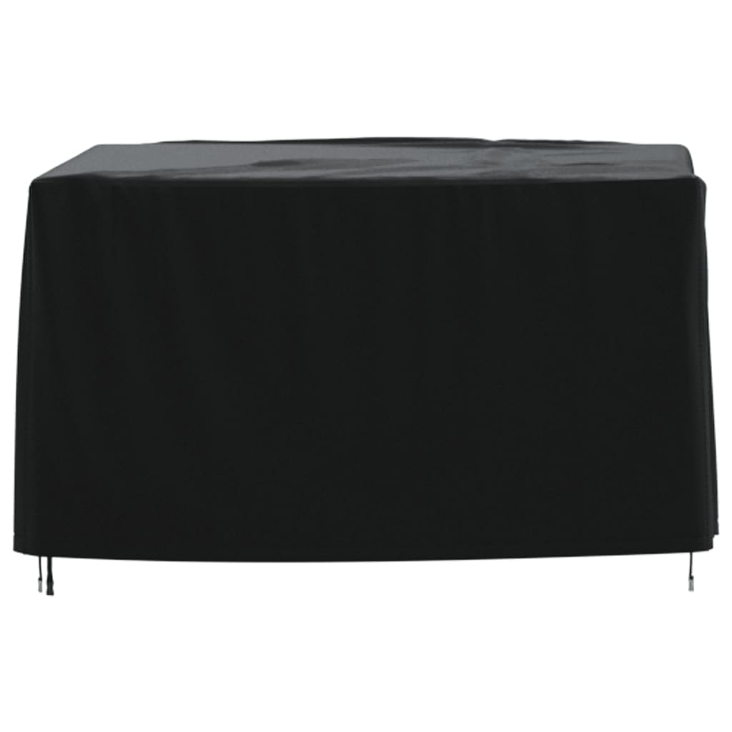 Garden Furniture Cover Black 125x125x74 cm 420D Oxford