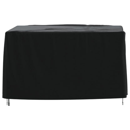 Garden Furniture Cover Black 125x125x74 cm 420D Oxford