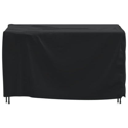 Garden Furniture Cover Black 125x125x74 cm 420D Oxford