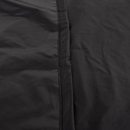 Garden Furniture Cover Round Black Ã˜ 244x71 cm 420D Oxford