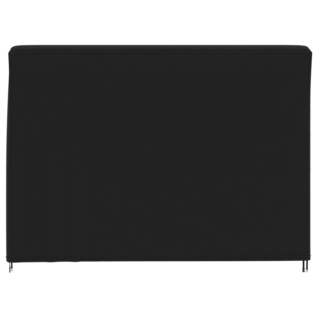 Garden Swing Cover Black 220x150x150 cm 420D Oxford